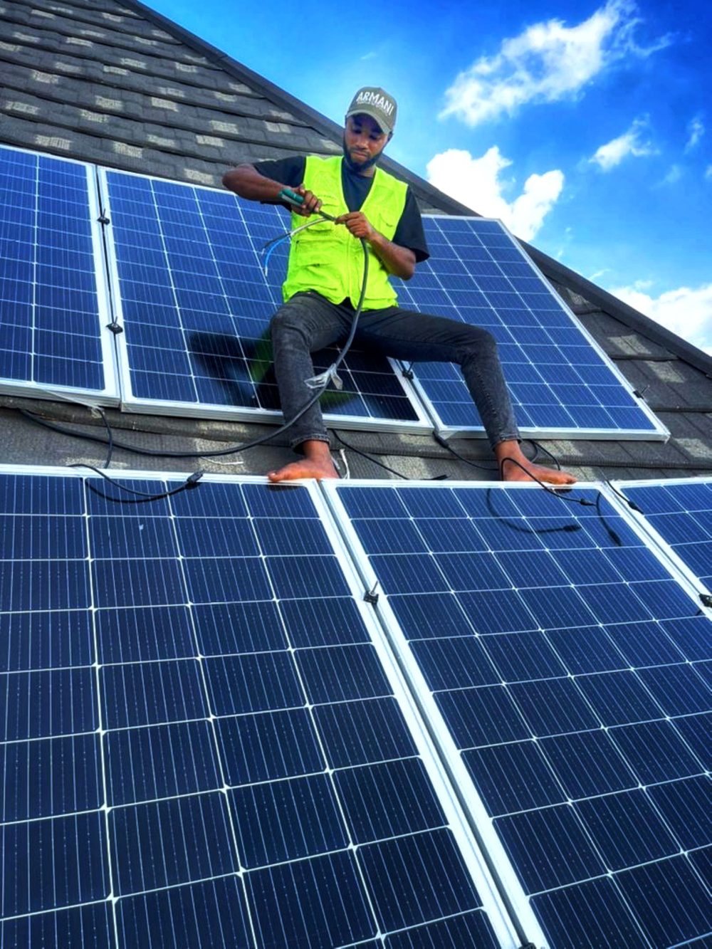 Alimentation solaire d'un site industriel