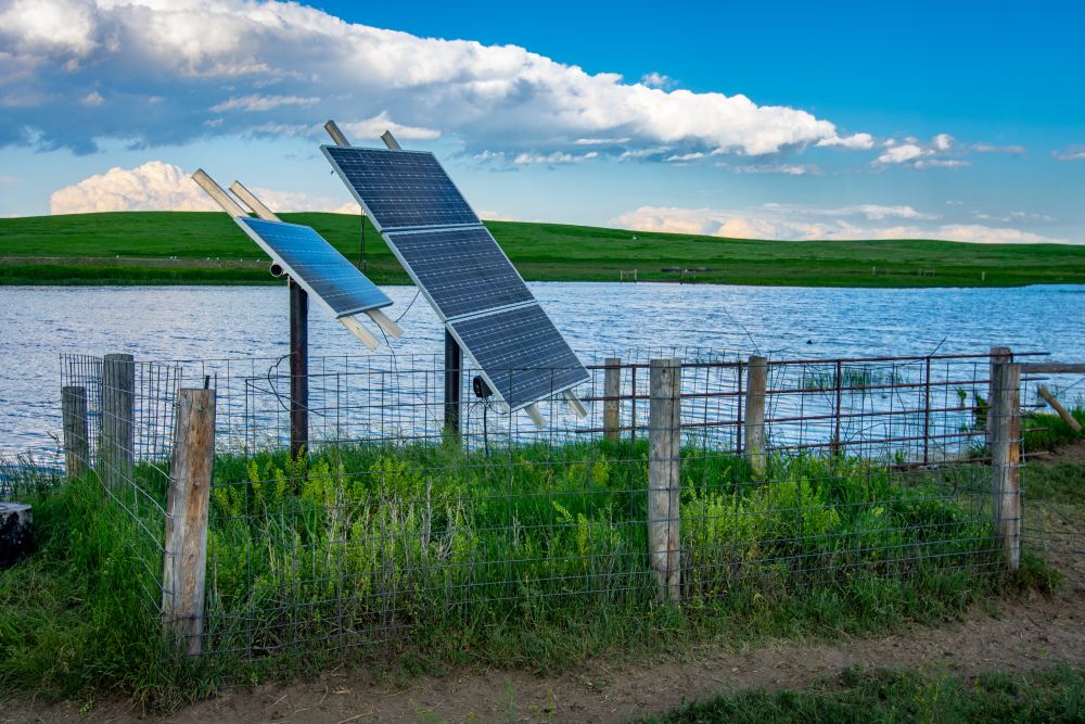 Mise en place d'une station de pompage solaire